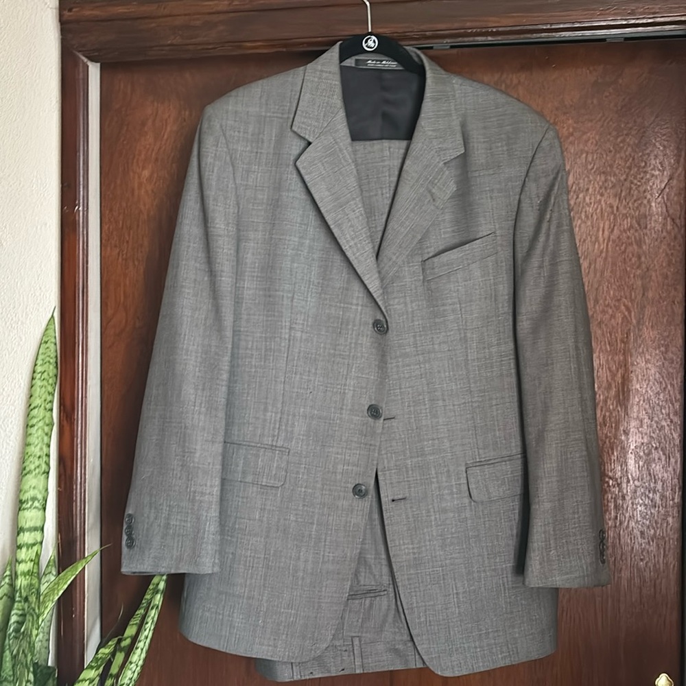 Grey suit